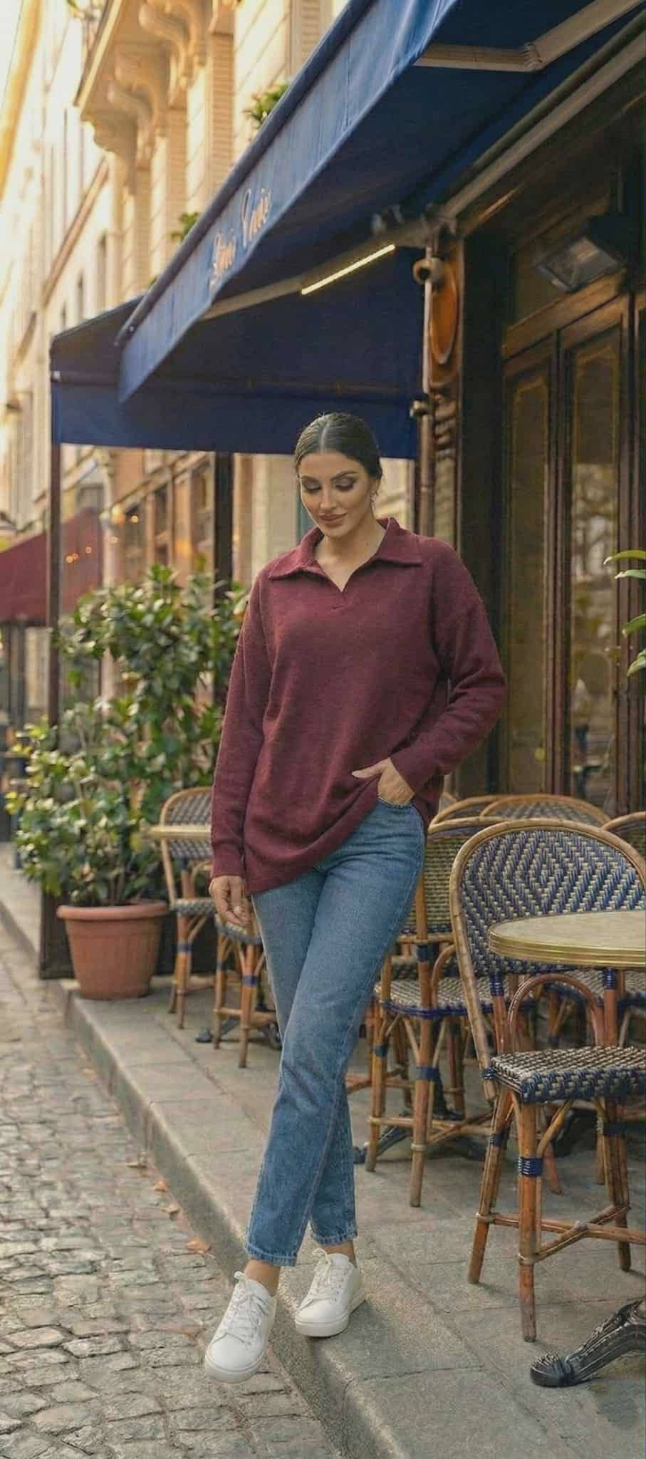 classic luxe wool polo sweater classic luxe wool polo sweater